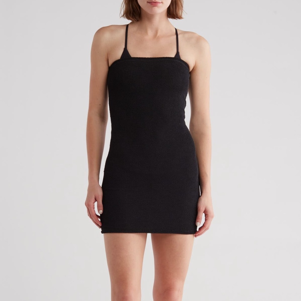 Good American Black Mini Dress